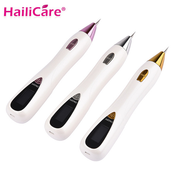 Skin Care Laser Mole Tattoo Freckle Removal Pen LCD Sweep Spot Mole Removing Wart Corns Dark Spot Remover Salon Beauty Machine