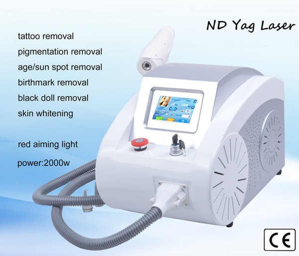 Tattoo removal device beauty salon equipment yag laser for clinic tattoo machine 532nm laser