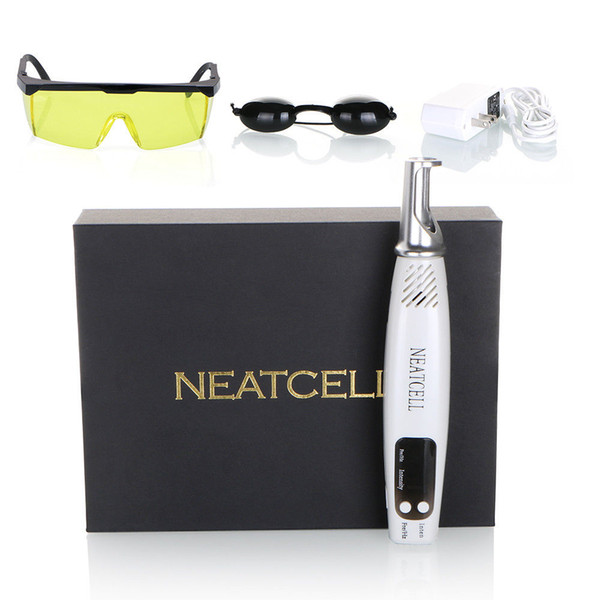 Neatcell picosecond laser washing tattoo and eyebrow whitening beauty freckle removal mole dark spot pigment acne scars remover instrument