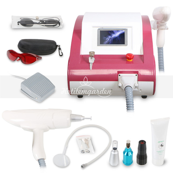 Professional 500W Q-Switch ND Yag laser Tattoo Removal Machine 1064nm/532nm/1320nm Eyebrow Lip line Remover