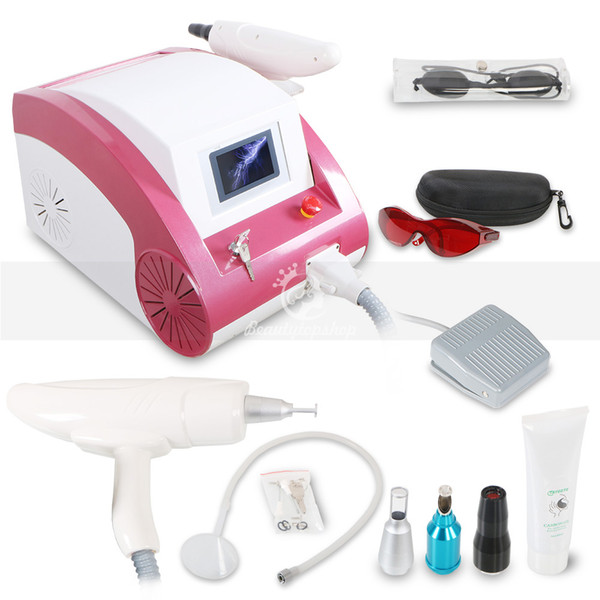 Wholesale 1064nm 532nm 1320nm ND YAG Beauty Machine Q-Switched Laser For Tattoo Removal birthmark removal skin whitening