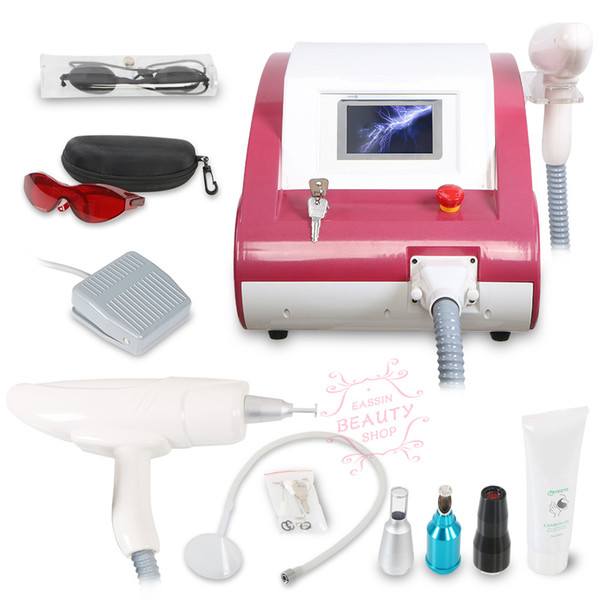 Good price Q-Switch ND Yag laser Tattoo Removal Machine 1064nm 532nm 1320nm Eyebrow Acne Removal Machine