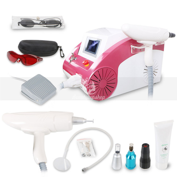 Hot 3 IN 1 1064nm spots removal 532nm tattoo removal 1320nm skin whitening Q-Switch ND Yag laser machine