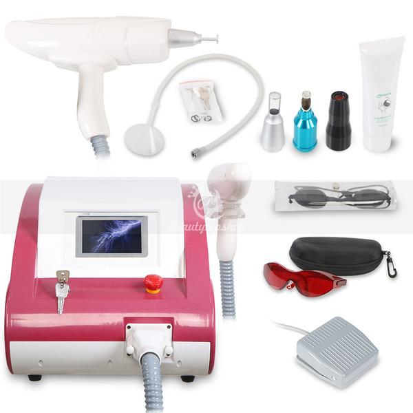 Salon use Q Switch Nd Yag Laser Tattoo Removal Machine Pigments Removal Scar Acne Removal 1064nm 532nm 1320nm