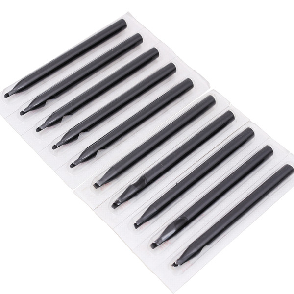 50 pcs RT Tattoo Tips Disposable Long Black Tattoo Nozzle Tube Round Tip For Liner Needles RL