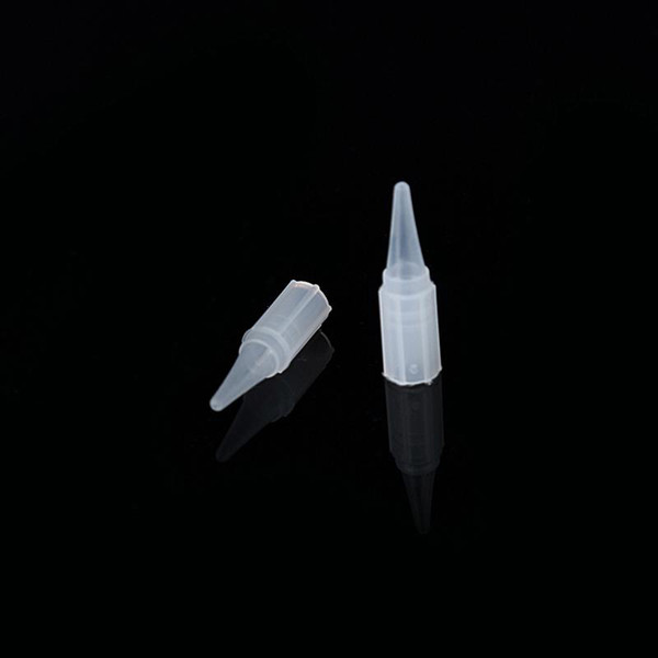 100pcs/bag 7bags/lot Disposable Tattoo Permanent makeup needle tips Traditional needle caps each size per bag with Free shipping