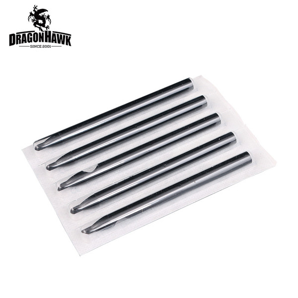 50 pcs FT Tattoo Tips Disposable Long Black Tattoo Nozzle Tube Flat Tip For Shader Needles M1 M2 RM F