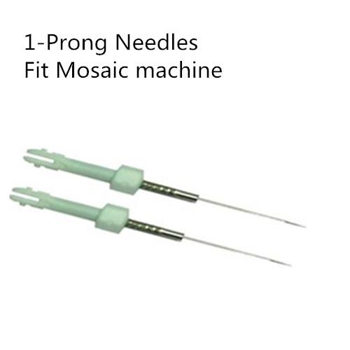 Wholesale-Free shipping 100pcs 1-prong Permanent Makeup Eyebrow Card Needles fit Mosaic machine - 100 Needle caps For Gift