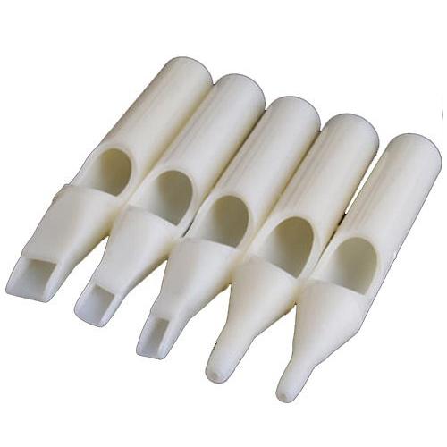 Wholesale-50pcs Plastic Tattoo Disposable Sterilized Nozzle Tip Tube