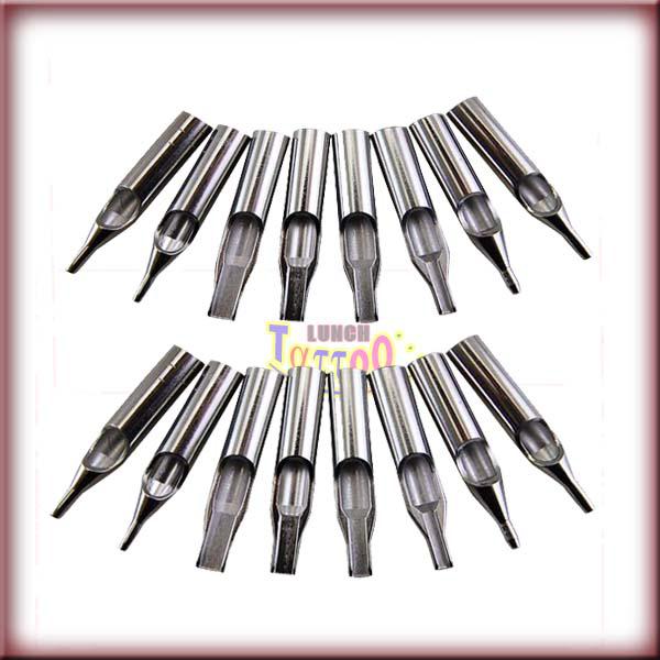 Wholesale TOP 23 pcs Stainless Steel tattoo Tips Assorted Size For Needles Supply + Free shipping