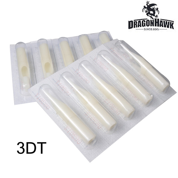 Tattoo Supplies 50 pcs Disposable Plastic Tattoo Tube Tips WT008-1-3DT