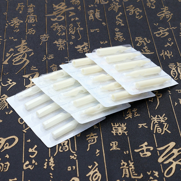 Wholesale- White Disposable Disinfection Tattoo Tips 50pcs/box for Tattoo Needle High Quality Tattoo Tips TG3125