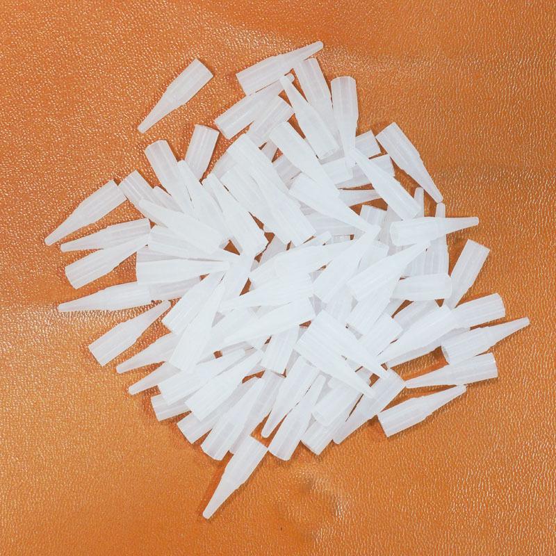 Wholesale-Wholesale 100pcs/pack Disposable Eyebrow Tattoo Plastic Tips  Permanent Makeup & Tattoo Machine Kits Supply Free Shipping