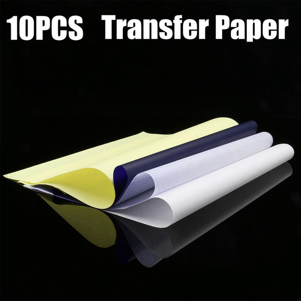 Spirit Tattoo Transfer Paper A4 Size Tattoo Paper Thermal Stencil Carbon Copier Paper For Tattoo Supply 10Pcs