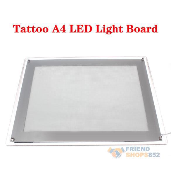 #F9s Supply Ultra Stencil Tracing Table Pad Board Thin A4 LED Tattoo Light Box Free Shipping