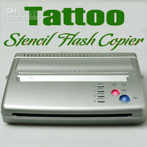 Tattoo Transfer Machine thermal Copier Stencil Machine+ free gift 20 pcs Spirit Transfer Paper ZY005+2*WS011-4 free shipping arrive 3~7 days