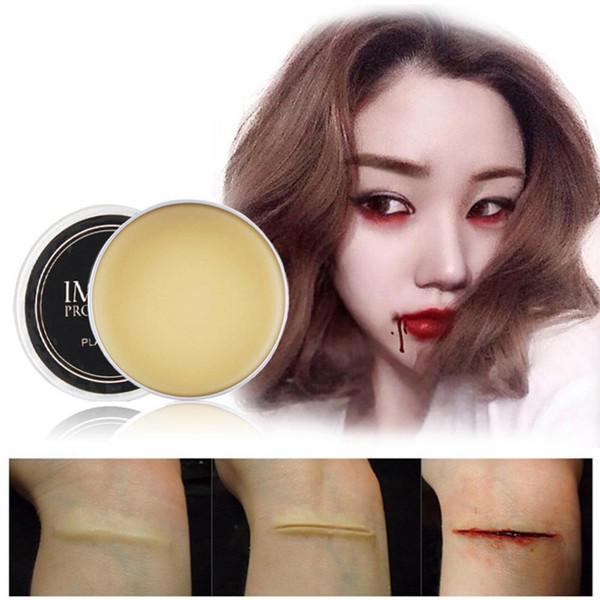 HOT ITEM! 20g Halloween Eyebrow Skin Wax Modeling Wound Scar Special Effect Makeup