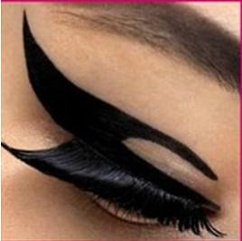 Wolesale-Free Shiping eyeliner cat wing Eye liner Tattoo Lady Gaga magic Eyeliner stickers