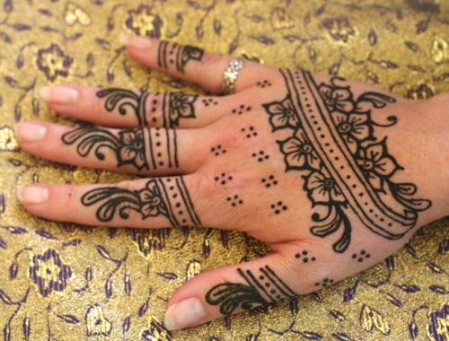 100% New Natural Henna Tattoo Art Paste Temporary Tattoo Brown 6pcs/lot