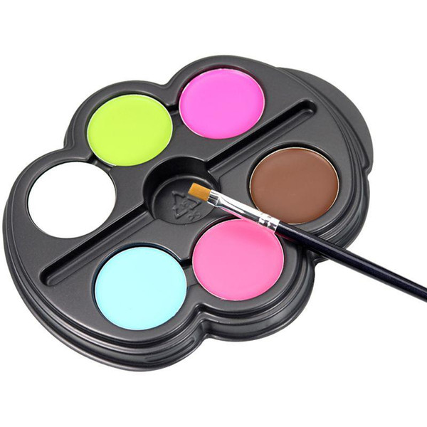 Wholesale- 6 Colors Superior Body Face Paint Makeup Painting Pigment Multicolor Series For Children Body Art