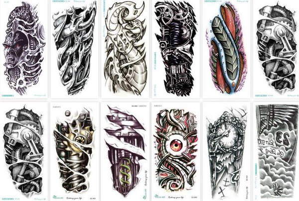 Beauty Makeup Waterproof Temporary Stickers For Men Women On His Arm Temporary Tattoos Sexy Product Transferable Tattoo