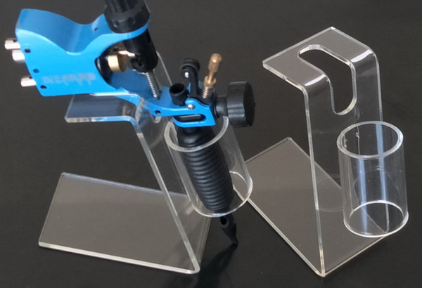 5Pcs Pro NEW Acrylic Tattoo Gun Holder Stand For Tattoo Machine Gun Supply