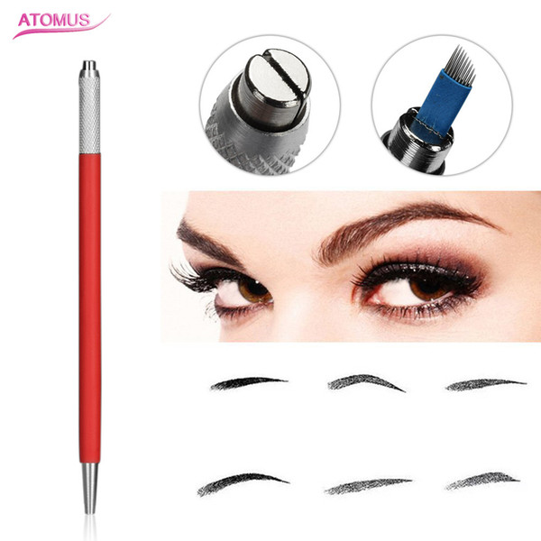 Pluma Microblading Machine Pen Thin Tattoo Stylo Tatouage Eyebrow Kalici Makyaj Makinesi Caneta Tatuagem For Micra Blady