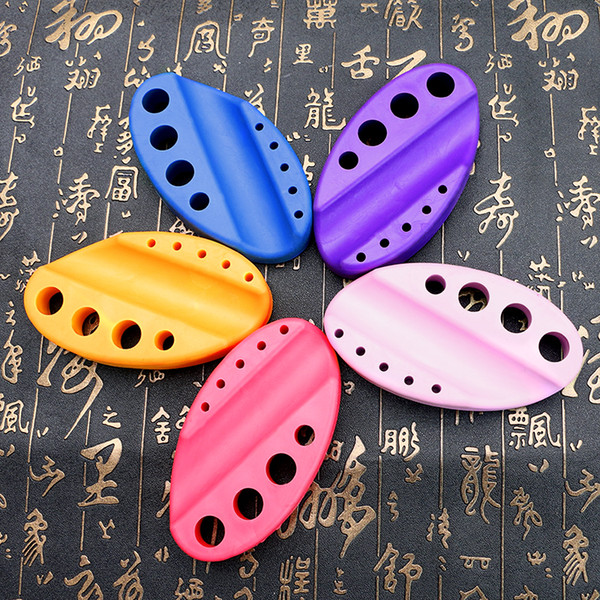 New Oval Silicone Tattoo Gun Pigment Holder Cup Cap Rack Permanent Tattoo Ink Cup Tattoo Machine Holder Makeup Tools