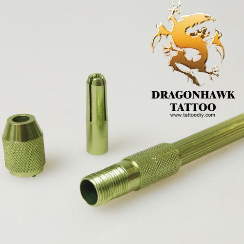 Green Tattoo Skin Marker Pen for Reuse WS082-1 Aluminum Alloy Tatttoo Pen