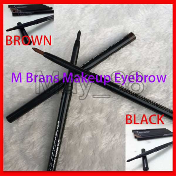 2020 Drop Shipping M Eye Makeup Automatic Rotating Eyebrow Eyeliner Pencil Waterproof Water-proof Beauty Make up Pencil Brown Black 2 Colors