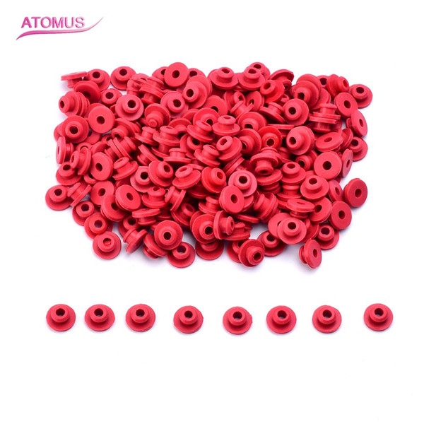 100pcs Rotary Tattoo Machine T Shape Silicone Silicone Tattoo O-rings Rubber Rotary Tattoo Machine Rubber Accessories