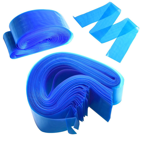 100Pcs Blue Tattoo Clip Plastic Cord Sleeves Bags Supply Disposable Covers Bags for Tattoo Machine Tattoo Accessory