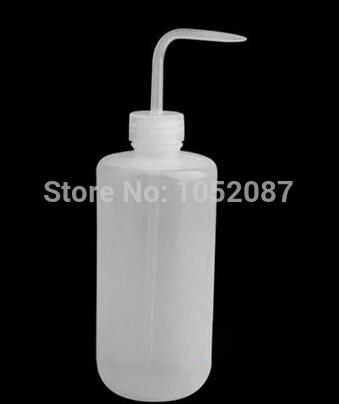 Wholesale-10pcs/lot  Garden Bottle Water Can Tattoo Supplies Plastic Tattoo Green Soap Ink Squeeze Bottle Clear White Free shipping