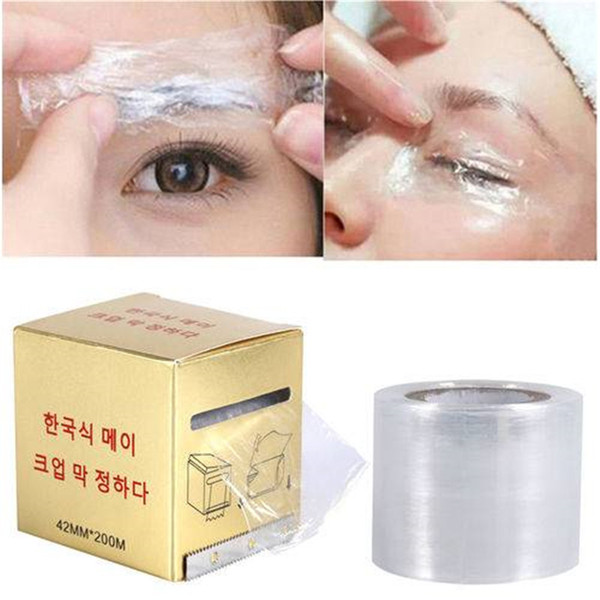 40MM*200M Tattoo Plastic Wrap Cover Preservative Film Semi Permanent Makeup Tattoo Eyebrow Liner Tattoo Supplies Protect Accessory BF005