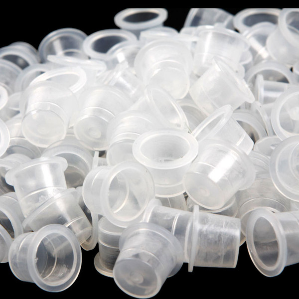 Outer Diameter 13MM Medium Tattoo Ink Cups Caps Supply Professional Permanent Tattoo Machine Accesory for Tattoo Machine