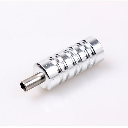 Silver Aluminum alloy Tattoo Machine Grips Tubes 2pcs