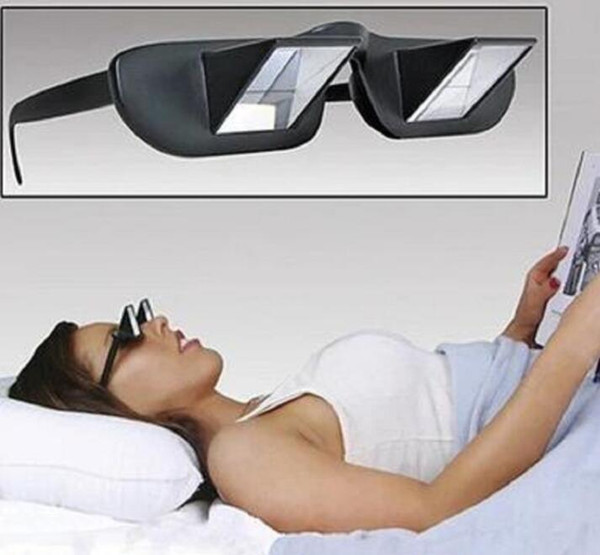 Lazy Glasses Lazy Readers Bed Horizontal Prisma Refractivas Goggles Travel Glass Camping Hiking Eyewear Vision Care Glasses