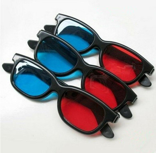 Red blue stereo computer protection glasses colorful computer work Eye protection laptop accessories good friends gifts LJJQ182