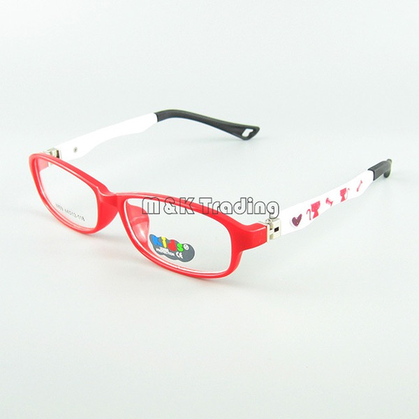 2016 New Kids Optical Frame Good PC Spring Hinge Eyewear Frame Student Glasses Children 12pcs/lot Frame