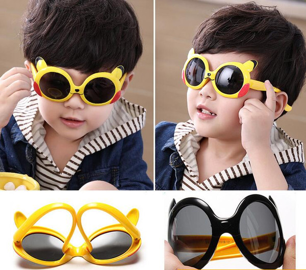 2018 New Cute polarizing children sunglasses, cartoon children's sunglasses 8124 dhl free shipping