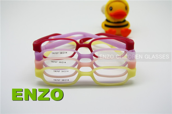 Boys Girls Optical Glasses & Strap Size 38/14 No Screw, Undesctructable Babies Eyeglasses, Durable Safe Children Glasses Frame