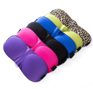 Fashion 3D Sleep Rest Travel Eye Mask Sponge Cover Blindfold Shade Eyeshade Sleep Masks 20 pcs free shipping