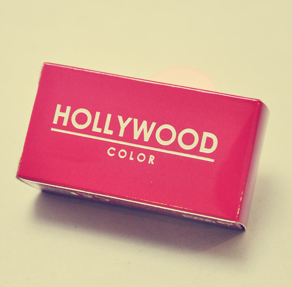 Freeshipping hollywood color contact lenses packing box