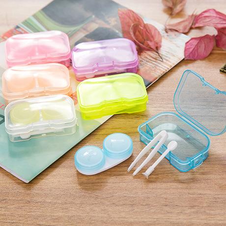 Contact Lens Box Colored Contacts DHL arrive 4-6 days 3 Tone contact lenses box Contact lens case 100 pair