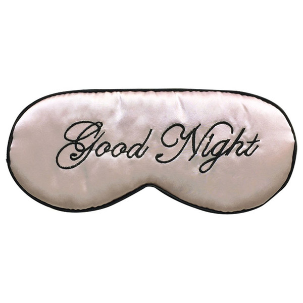 Natural Silk Sleep Mask Soft Sleeping Eye Masks & Blindford with Carry Pouch and Ear Plugs, with Words I am Sleeping Patterns