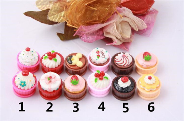 360pcs New Cartoon Cute Cream Cup Cake Travel Glasses Contact Lenses Box Contact lens Case Contact Lens Storage Set X024