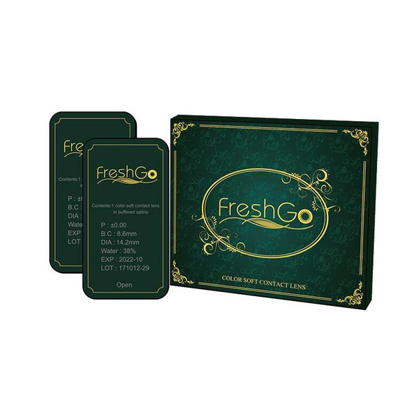 Freshgo Nature Contact Lenses box multi Color Contact Lens box Cosmetic Contact Lense case