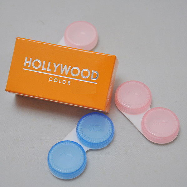 freeshipping with case in Hollywood color contact lens packing box