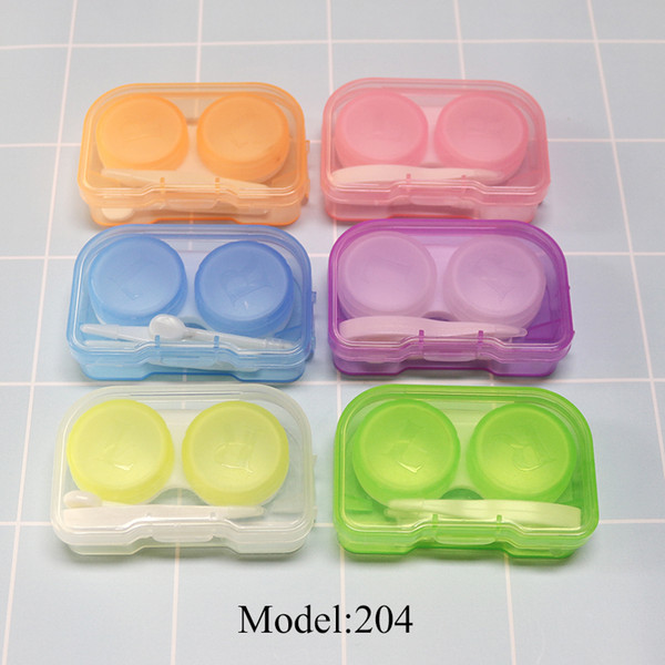 Halloween Contact Lens Case 6 Color Contact Lens Kit