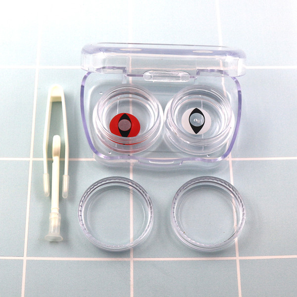 Transparent Color Contact Lens Case 6 Color Freshloo Contact Lens Box